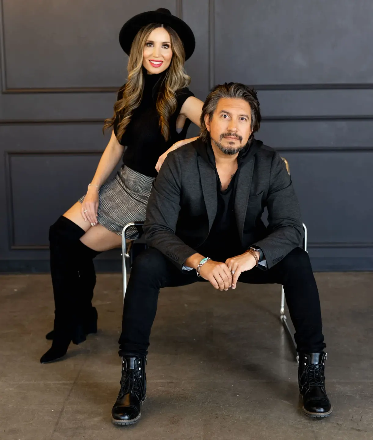 Jenni and Adam Aguilar, owner of Leslie Ford-The Aguilar Group